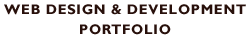 Web Design & Development Portfolio